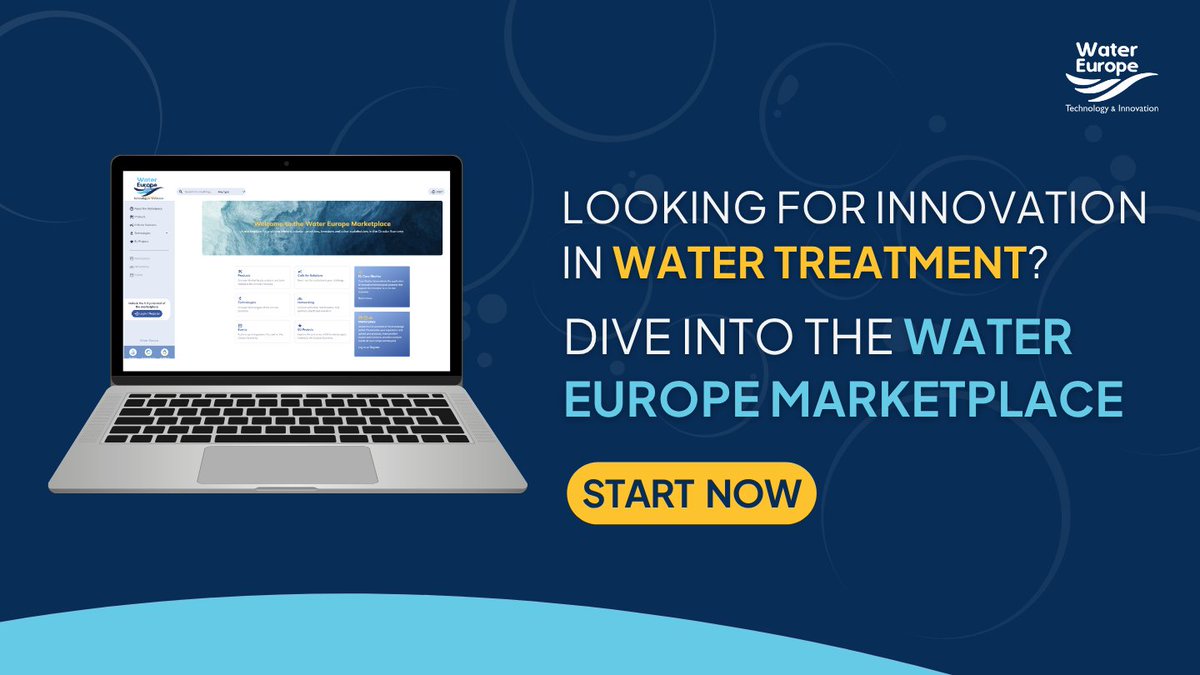 Need advanced #WaterTreatment solutions?💧

The Water Europe Marketplace connects you with cutting-edge tech for #wastewater, filtration &amp; #digital management.

➡️Browse innovative solutions today: mp.watereurope.eu

#WaterTech #Sustainability #Innovation