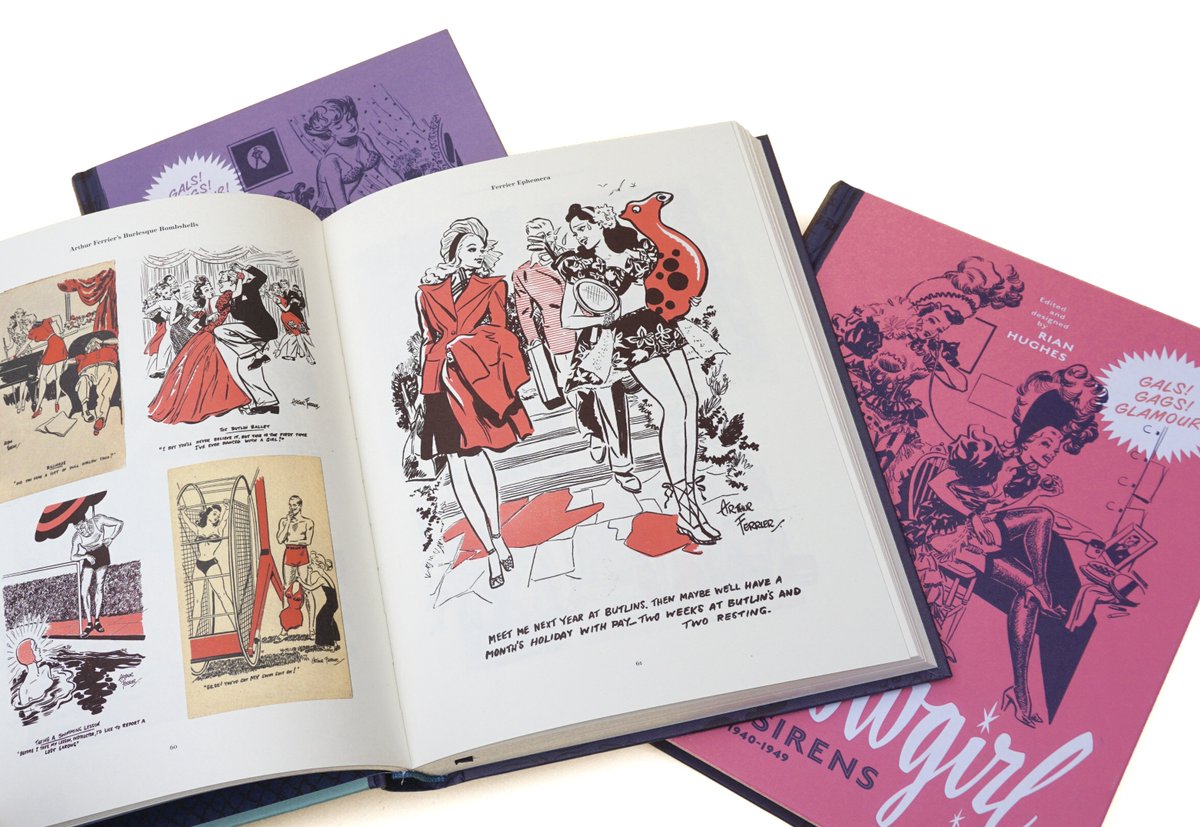 rianhughes's tweet image. Finally got my hands on the actual copies of the Arthur Ferrier set – and it&apos;s a joy to behold! Excellent print job, down to the cover embossing and slipcase. Copies  available here (plus a very limited number of the slipcase edition): koreropress.com/arthur-ferrier…
