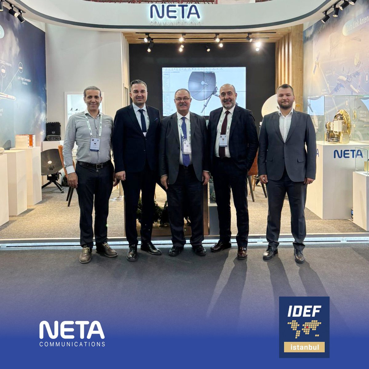 #IDEF2025 kapsamında <a href="/ostimsavunma/">OSTİM Savunma ve Havacılık Kümelenmesi (OSSA)</a> (OSSA) Koordinatörü Semih Yiğit ve Proje Müdürü Gökhan Dinçer’e değerli ziyaretleri için teşekkür ederiz.
.
.
#Neta #NetaComs