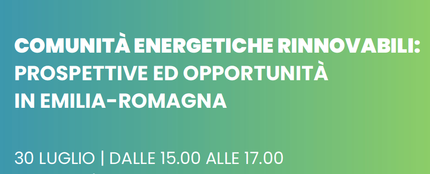 FerraraSipro's tweet image. Mercoledì 30, nell'ambito di @leeway_project si terrà il webinar “Comunità Energetiche Rinnovabili: prospettive ed opportunità”, con un focus dedicato all’Emilia-Romagna
Info e iscrizioni: siproferrara.com/comunicazione/…