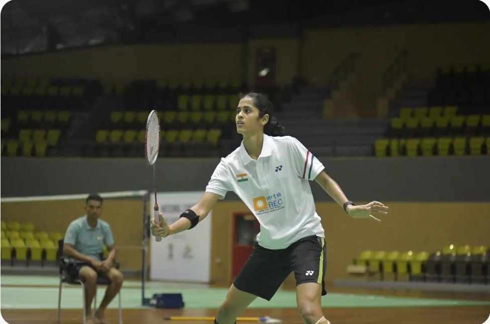 Big news  🏸 

🇮🇳  Tanvi Sharma &amp; Vennala K are on 🔥! Into the semis of women's singles at the Asian Junior Badminton Championships in Indonesia!

 Keep smashing it, champs! 
🏸🇮🇳💥 

Go for Gold 👍 
#badmintonasiajuniors2025 #badmintonasia 
#NextGen  #AsianJuniors #womenpower