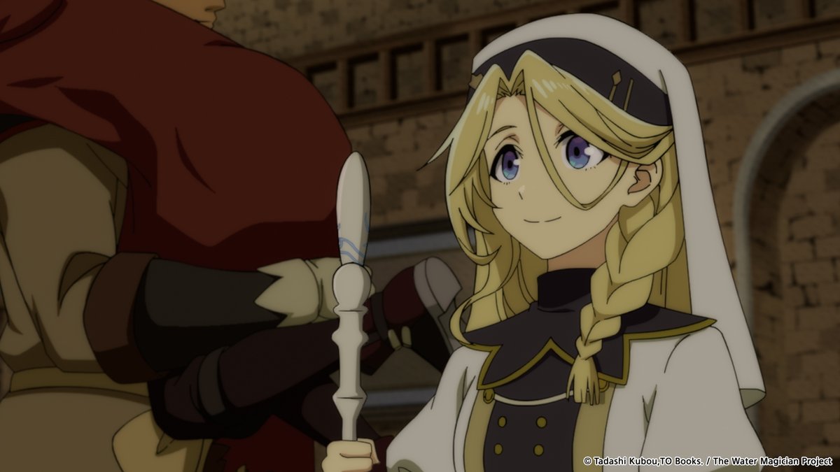 animaxplus_kr's tweet image. [수속성의 마법사]
💧오늘 밤 12시 30분 #애니맥스 에서 4회 방송!

&quot;일식과 악마&quot;

연금술을 공부하기 위해 도서관에 방문한 료는, 일식과 함께 눈앞에 있는 세계가 반전되는 경험을 한다.
그곳에 나타난 것은 압도적인 힘을 가진 악마, 레오노르였다.