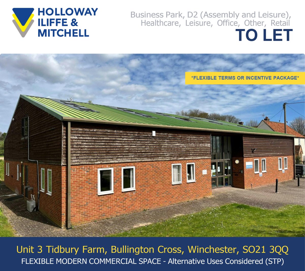 hi-m.co.uk (@solentsurveyors) on Twitter photo WINCHESTER - Flexible commercial space located on the A34/A303 junction. 3,746 to 7,857 sq.ft. available floor by floor as a whole. Parking for 60 plus spaces. Contact: tom@hi-m.co.uk WINCHESTER - Flexible commercial space located on the A34/A303 junction. 3,746 to 7,857 sq.ft. available floor by floor as a whole. Parking for 60 plus spaces. Contact: tom@hi-m.co.uk