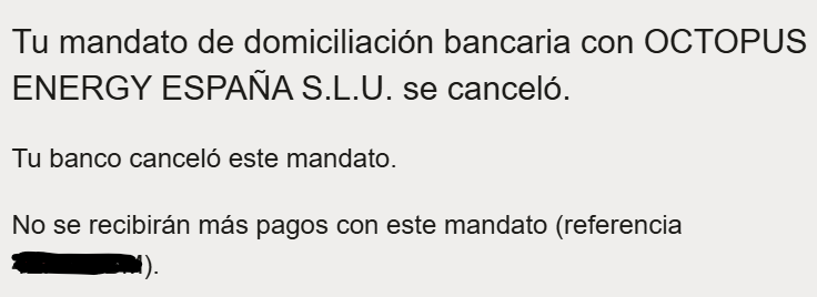 malatarde's tweet photo. @Bankinter @MookieFumi ¿Estáis cancelando los mandatos SEPA por la cara? https://t.co/DWucOY8dnV