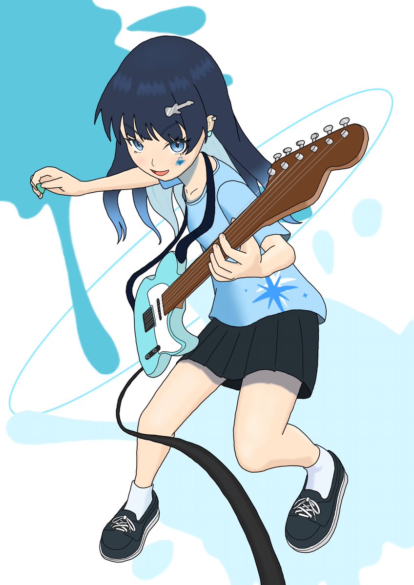 Rize_0715's tweet image. うららーんワンマン開催おめでとう🎉
今年もライブに行けて幸せじゃ！🎸💎
#七海うらら #urrart #Uralock