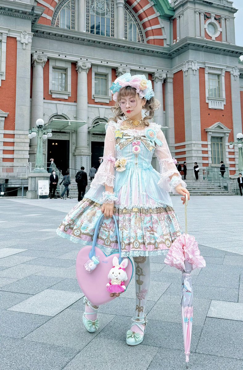 satsukiai3's tweet image. ロマアラの日のコーデ🥰
次のイベントはコミティアです！
ゴスロリマーケットも楽しみですね✨