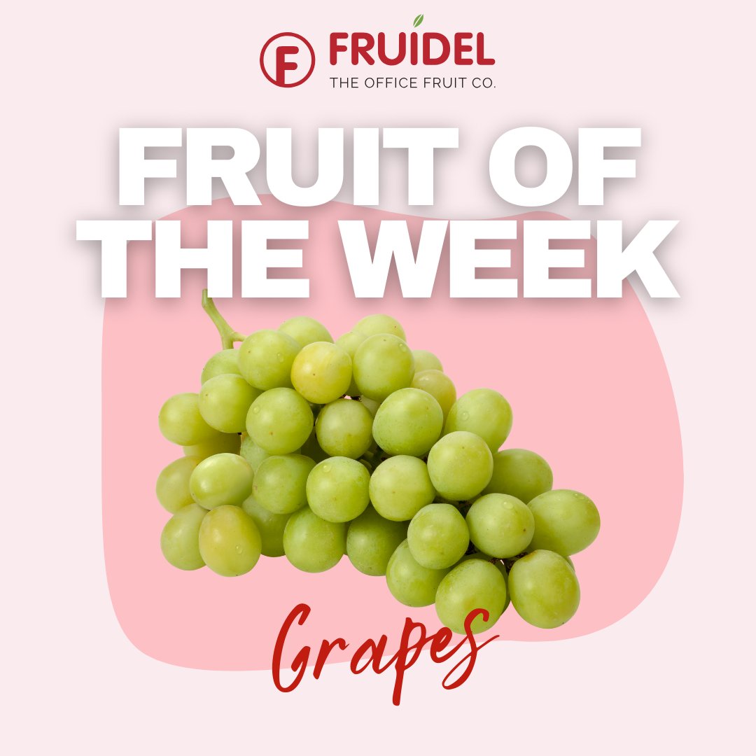fruidel_uk's tweet photo. Fruit of the Week: Grapes 🍇
These juicy clusters are bursting with flavor and natural sweetness! https://t.co/4m7zjkkvdW