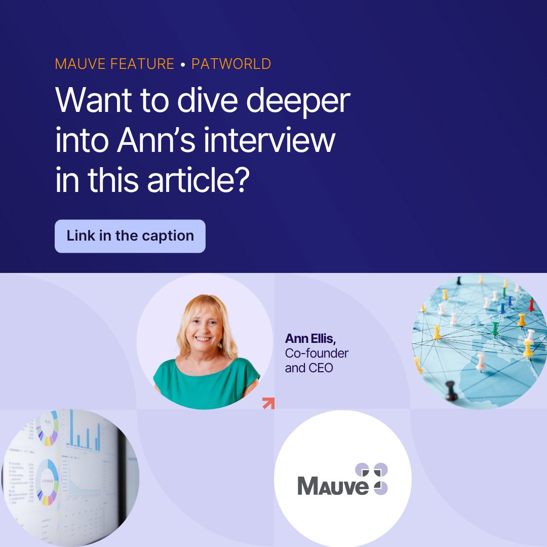 MauveGroup's tweet photo. MAUVE FEATURE | Ann Ellis, our CEO and Co-founder, joined experts @PatWorlddata to talk all things global expansion and EOR.

With three decades leading Mauve, Ann shares insights into remote teams &amp; scaling compliantly in 150+ countries. Read in full: https://t.co/GXMymSHdc3 https://t.co/pGFszlu6xf