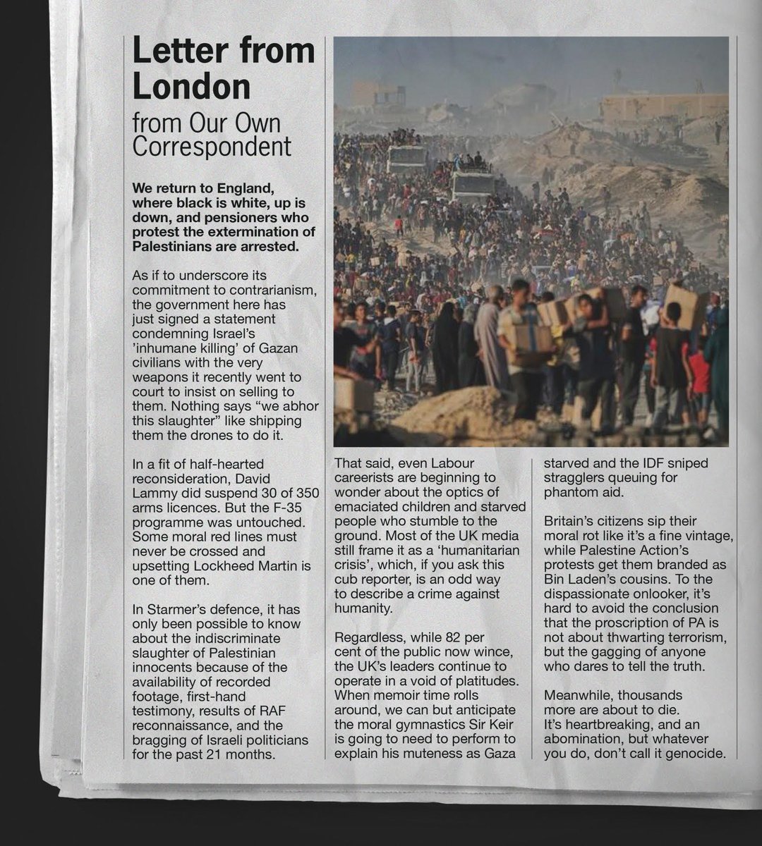 mrhenrymorris's tweet image. The PNG Courier on the crime against humanity currently being permitted to take place in Gaza.
Substack - mrhenrymorris.substack.com/p/the-png-cour…