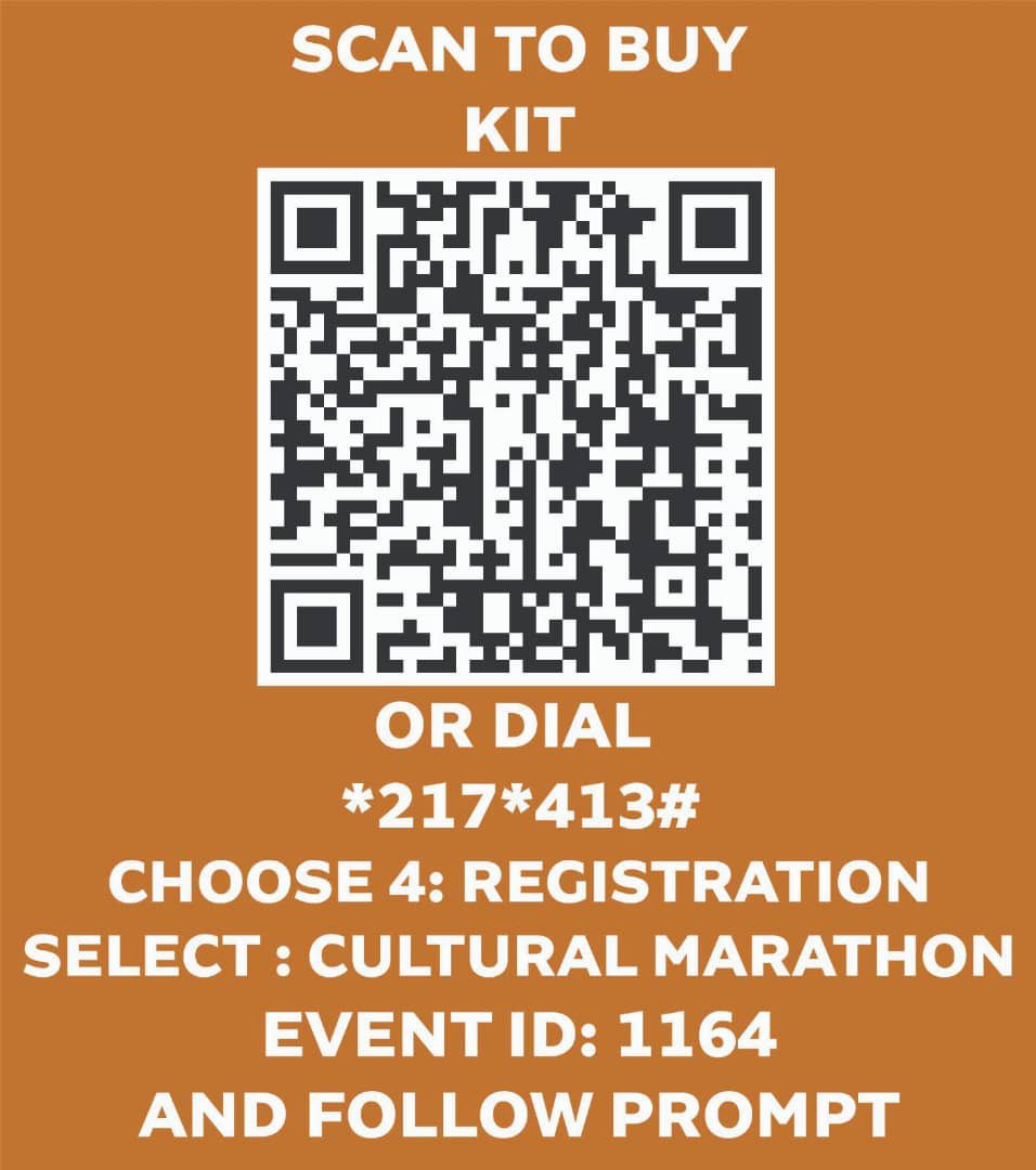 CalsaarCultural's tweet image. Now is the time for all you last minute planners to grab your running kits for the #CultureAndHeritageMarathon2025!
Scan the QR code to make your payments so you can join us on Sunday at Kitante playground for the flag off.
#RunForOurRoots