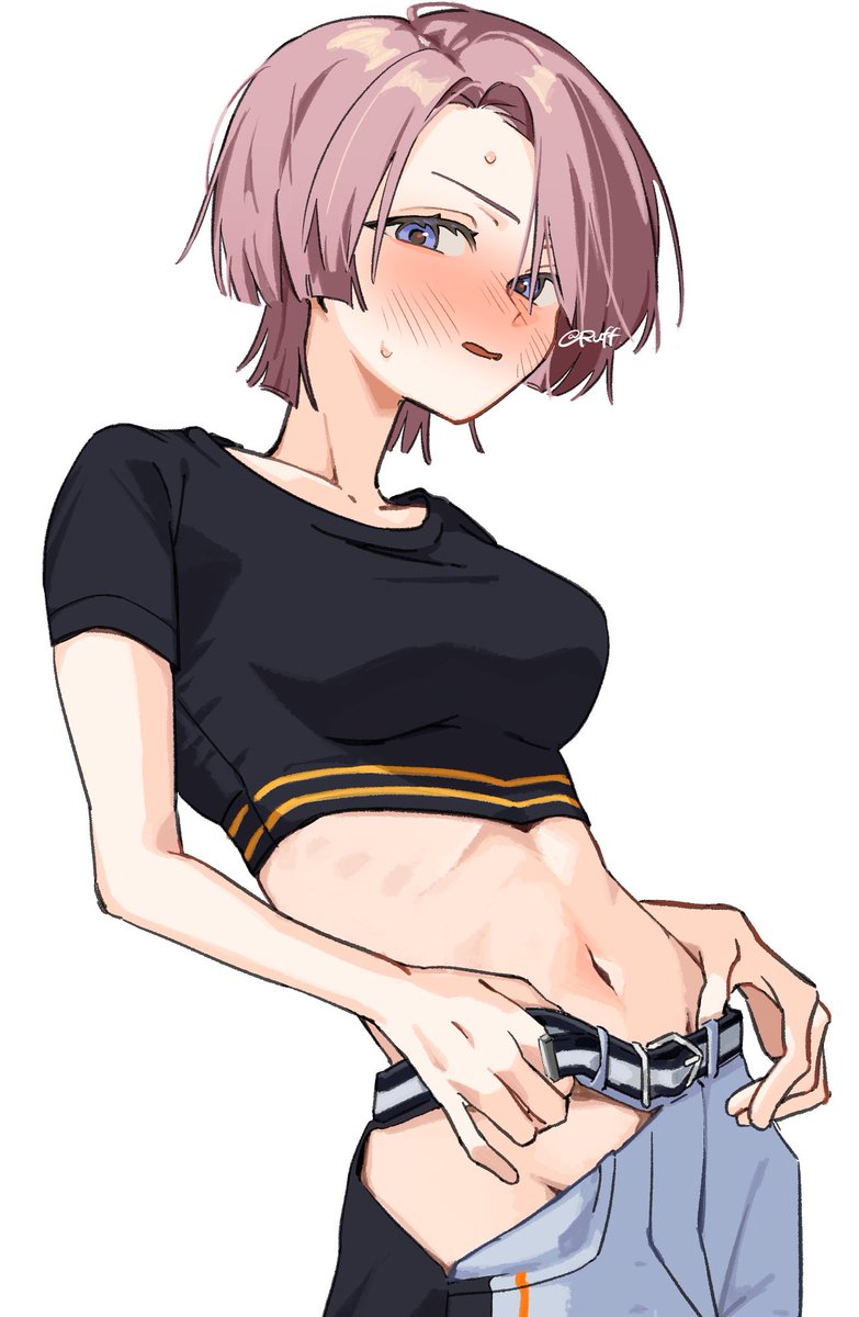 ruffwn's tweet image. #有村麻央 #学マスFA
見、見え…！？