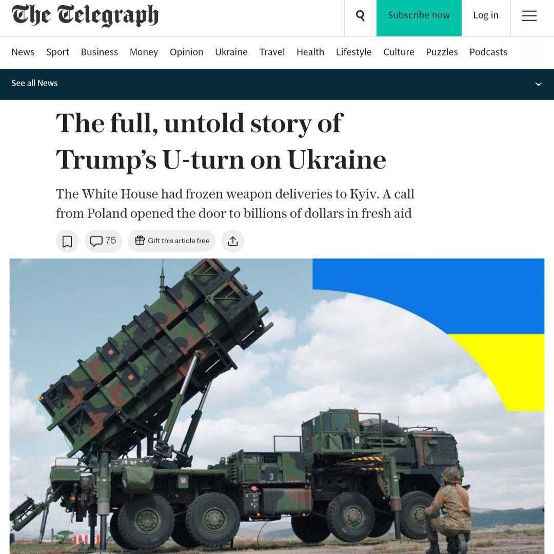 kozako01's tweet image. #Ucrania
‼️‼️ Uno de los sistemas de defensa aérea Patriot prometidos ya ha llegado a Ucrania desde Alemania, junto con misiles interceptores, - The Telegraph
Ucrania recibirá el octavo sistema IRIS-T de Alemania – embajador de Ucrania en Alemania Makeev