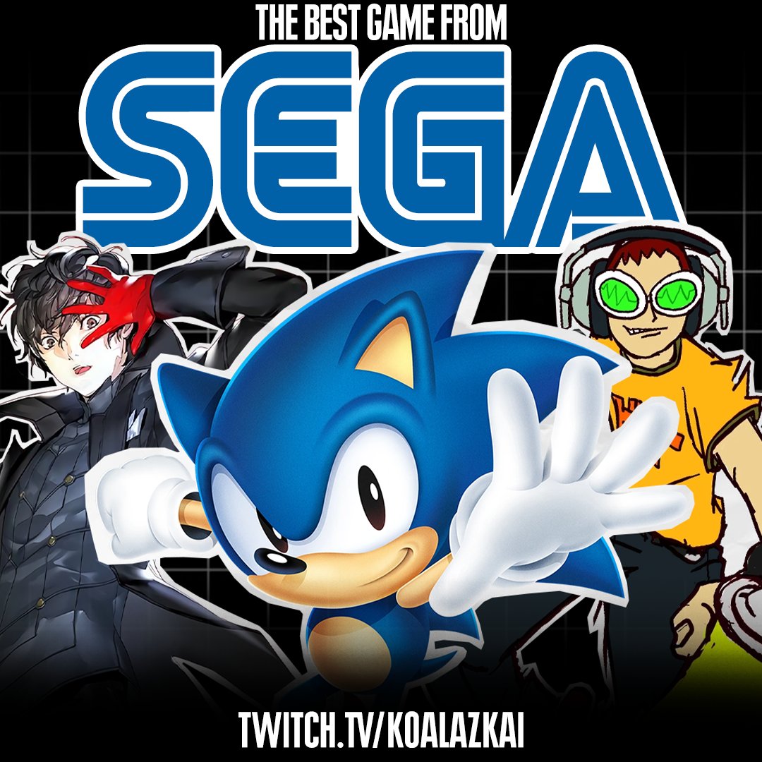 KoalaZKai's tweet image. Do you love Sega, Atlus, or RGG?

We recently hit a sub goal to fight for the best Sega titles in a bracket!

So to decide who the contenders will be Im giving you this space, comment below what games youd want to see in the bracket and well  add them in.

HOPE TO SEE YOU THERE!!
