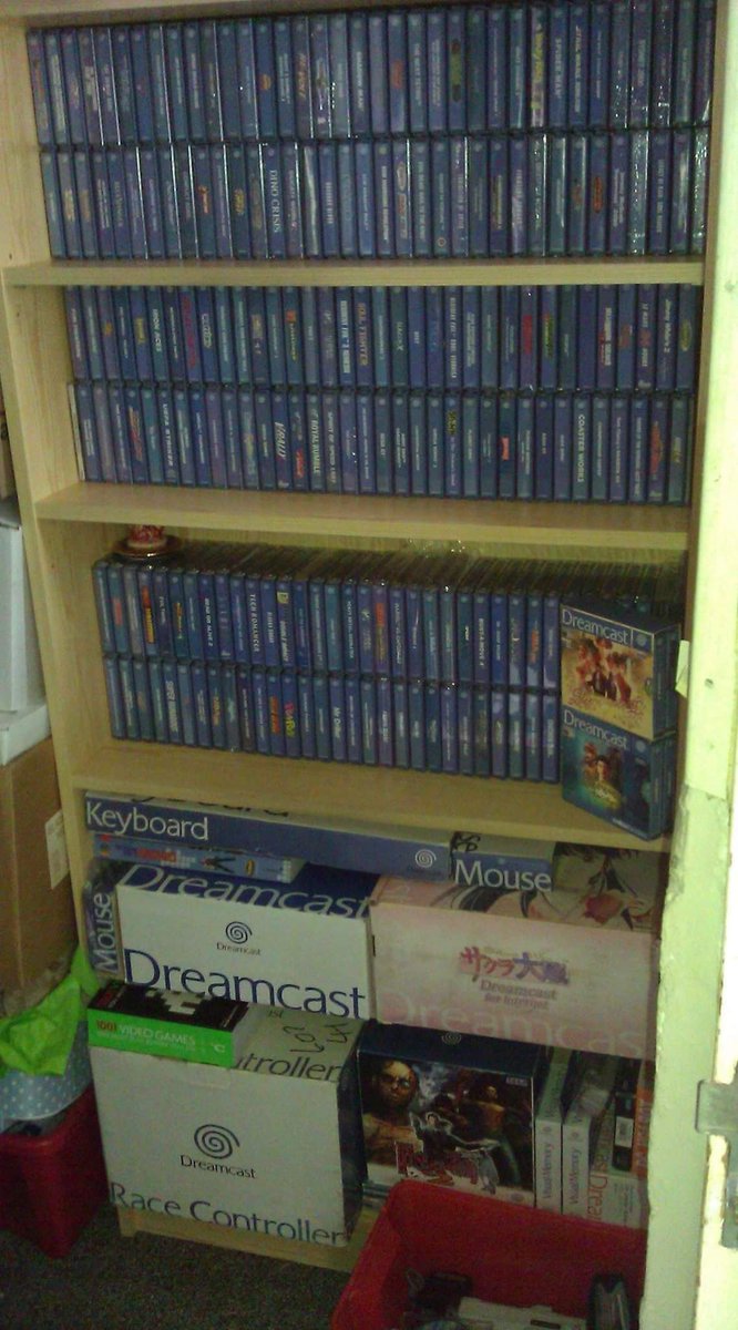 game_collection's tweet image. Complete Dreamcast PAL collection! 🤩💿🫶🍥#PhysicalMediaForever
Submitted to us by Roy Jenkinson via Facebook.