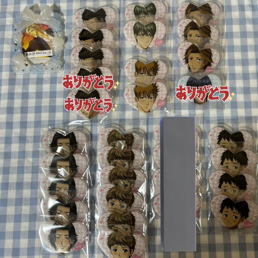amehuijk's tweet photo. 交換　譲渡　ときめきメモリアルgirl‘s side  ときメモGS  缶バッジ　ぱしゃこれ

譲: 琥一/不二山/新名/紺野/*春日/*藍沢/*大迫/*平(画像参照)

求:同異種琉夏>定価

メインキャラは交換のみ。
異種は今回の東武20周年ホログラムハート缶最優先求めてます。
プロフィール記載日手渡し/郵送可能 https://t.co/uPYm2ibv8O