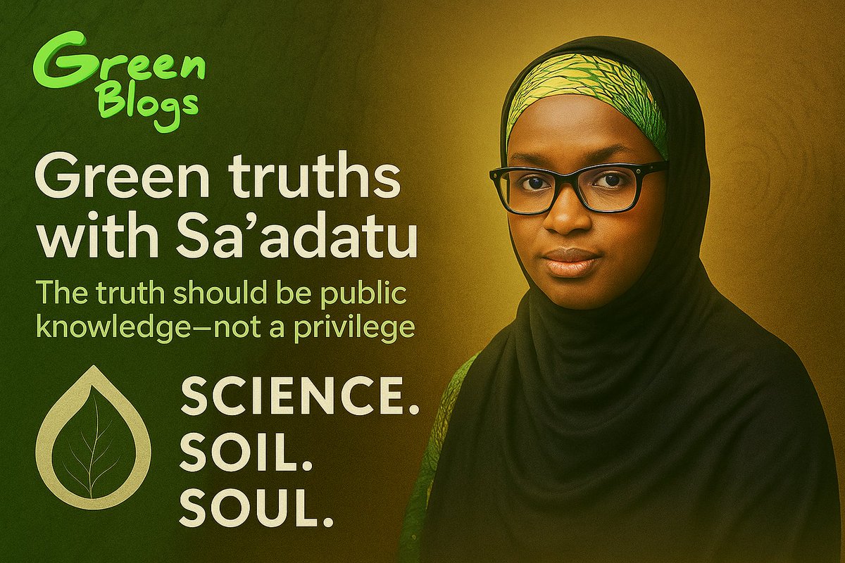 Hajja_saa23's tweet photo. GMO in Naija: Fake food or future food?
Let’s break down the science, myths &amp; economic truth behind GMOs.
#GMOinNaija #Greentruthswithsaadatu #GreenWithMe #ScienceNotScare https://t.co/A9382cGHKn