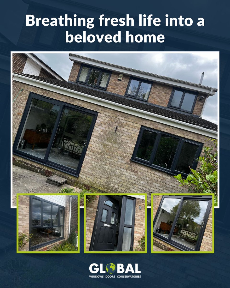 Breathing fresh life into a beloved home 👏

Global Windows have recently completed a big window installation in Dronfield Woodhouse 👇

Have a browse of the property’s new look below!

#ProjectUpdate #BespokeDesign