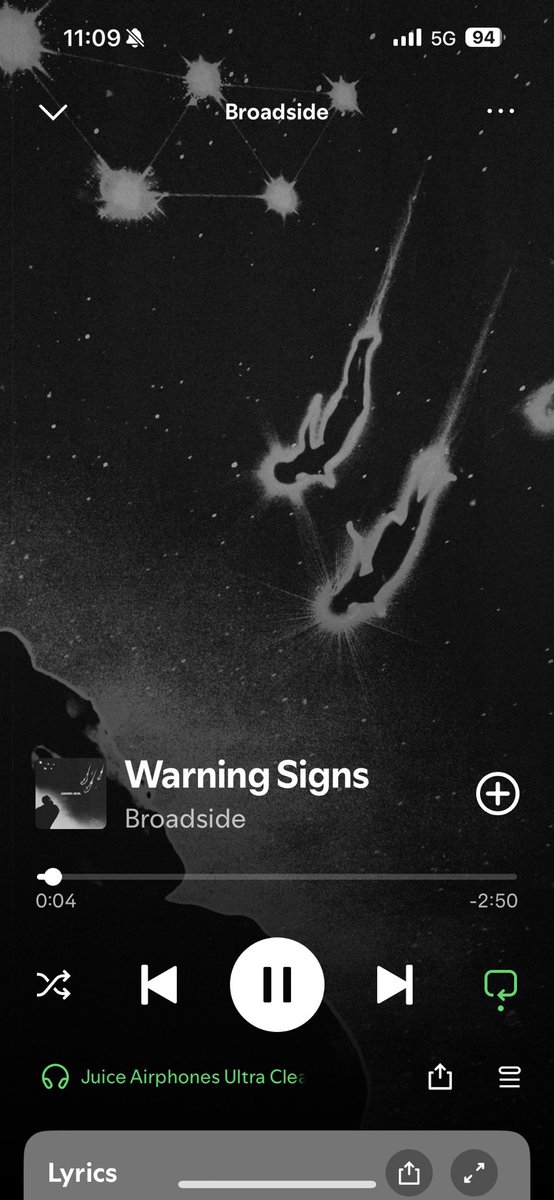 deadwexght's tweet photo. Warm days and @Broadside_ on shuffle. 

Love the evolution in sound from the older stuff to the new. Straight up bangers https://t.co/Fd37jHa62y