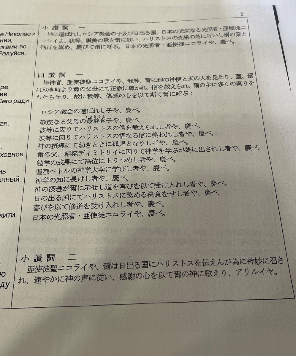 Nicholas199903's tweet image. 日本の聖ニコライへのアカフィスト。印刷してきた。
やはり電子よりも紙の方が好き。