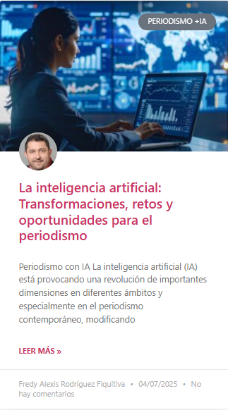 textumstudios's tweet photo. ¿Quién escribe las noticias que lees? La inteligencia artificial ya está en las redacciones, cambiando las reglas del juego. ¿Amenaza, oportunidad… o ambas?
Descubre lo que está pasando detrás de los titulares. https://t.co/OuWXlp9TkL
#Periodismo #IA #TransformaciónDigital https://t.co/lZgLtwNKJL