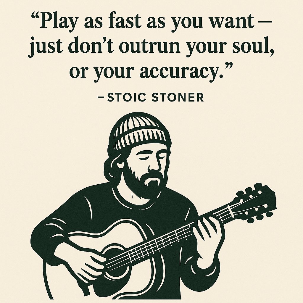 DarksideJohnny's tweet image. Let's Get Small by Stoic Stoner: 🎸 Guitar Lead Speed: The Need or Not
"Now, I’ve met a lot of speed demons on the fretboard. Cats who could shred so fast you’d think the neck of the guitar owed them money."
bystoicstoner.blogspot.com/2025/07/guitar…