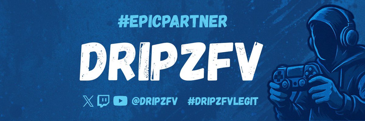 Dripzfv's tweet image. ๐จ Live today ๐จ ๐ฝ
July 25th at 445 pm est ๐บ
Come say hi & play a few games with me & enter the giveaway ๐ โ๏ธ ๐
Will be doing the wheel today ๐ก
Will add names from my chat โจ๏ธ๐ญ
Use code dripzfv if you would like to support me ๐๐๐
#EpicPartner #Fortnite