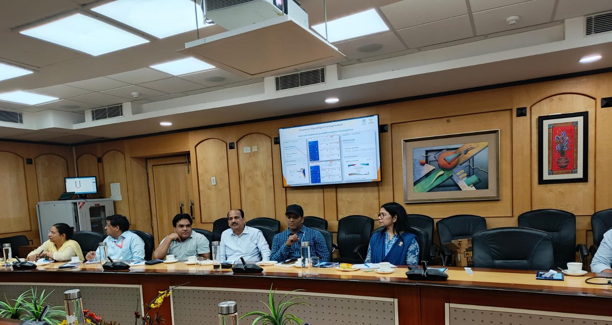 CSIR-HRDC (@csir_hrdc) on Twitter photo Meeting on the progress of iGoT implementation was organized at CSIR Hqrs on 24July, 2025. Session was chaired by Sh Mahendra Kr. Gupta, J(Admin). Senior officials from Mission Karmayogi, IGOT, CSIR HQ,NPL, IPU, TKDL, ISTAD & HRDC actively participated.
<a href="/CSIR_IND/">CSIR, India</a> <a href="/DrNKalaiselvi/">N Kalaiselvi</a> Meeting on the progress of iGoT implementation was organized at CSIR Hqrs on 24July, 2025. Session was chaired by Sh Mahendra Kr. Gupta, J(Admin). Senior officials from Mission Karmayogi, IGOT, CSIR HQ,NPL, IPU, TKDL, ISTAD & HRDC actively participated.
<a href="/CSIR_IND/">CSIR, India</a> <a href="/DrNKalaiselvi/">N Kalaiselvi</a>