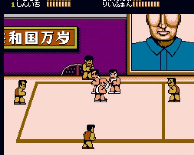 fami_maga2's tweet image. 『熱血高校ドッジボール部』は、1988年7月26日にテクノスジャパンよりファミコンで発売
くにお率いる熱血高校ドッジボール部が世界の強豪と戦う遠征試合。好きなチームを選んで対戦する対抗試合、最後の一人になるまでバトルロワイアルのクラブ活動の3モード。強烈必殺シュートで試合を決めろ!