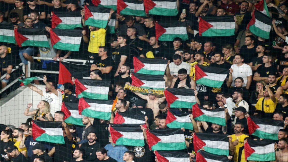 Μόνο #ΑΕΚ, και μόνο με την σωστή πλευρά της ιστορίας.