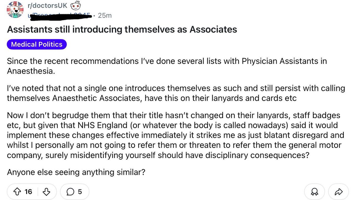 PAAs still insist on introducing themselves as Associates. My trust is also refusing to reinforce the changes across the board!