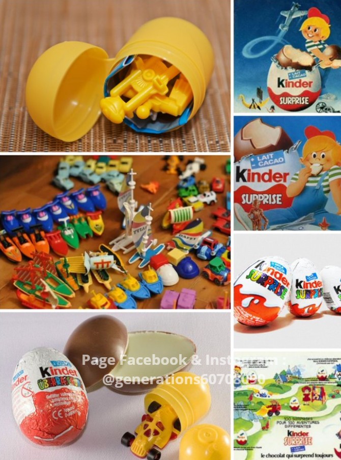 Generations7080's tweet image. Vous vous souvenez des anciens jouets Kinder comme ceux-ci ? Est-ce que vous trouvez qu’ils étaient mieux qu’aujourd’hui ?