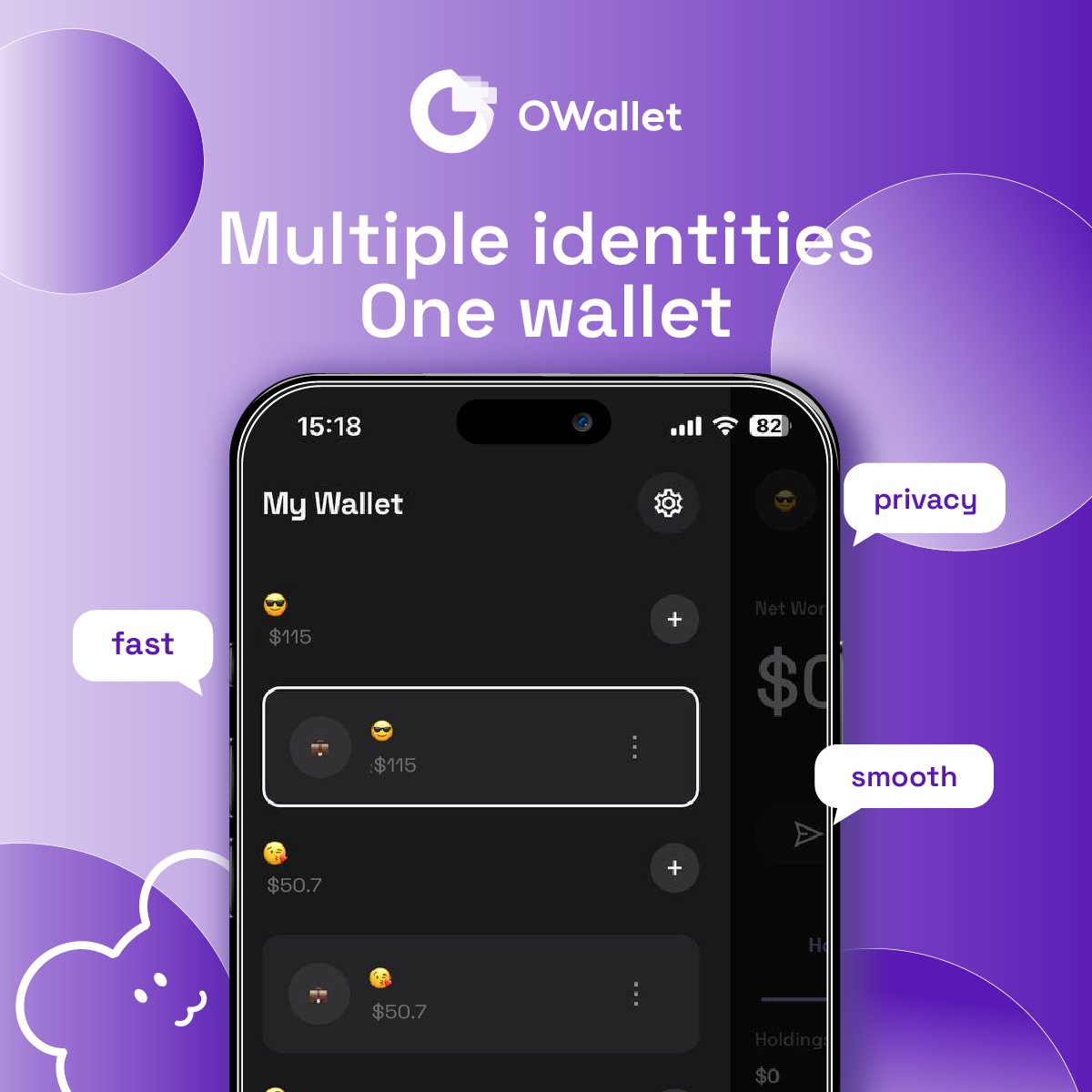 ✨Have you tried it yet? our new feature: Multi-account management ?

🎯Create and manage multiple accounts all in one!

🔐 3 NO: 
no seed phrase re-entry
no logouts
no friction
 
All you need is here😉👇