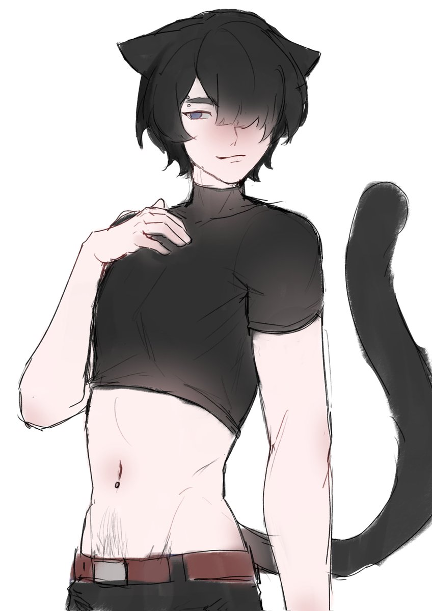felineroyalty_'s tweet image. would anyone be interest if i opened a colored couple sketch(half body) for $35 for a temporary time?
