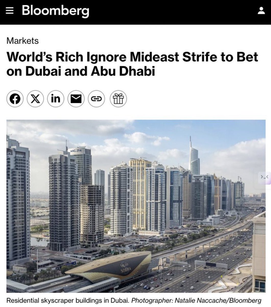 mustafa_agha's tweet image. بلومبرغ: يواصل أثرياء العالم اختيار الإمارات كمركز لثرواتهم
الطلبات تنهال من كل العالم من الهند وأوروبا وأمريكا وحتى البرازيل
الأثرياء يرغبون بنقل مكاتبهم العائلية إلى دبي وأبوظبي
هرباً من القلق الاقتصادي والضرائب
عاصمة رؤوس الأموال الجديدة
أكثر من 800 مكتب عائلي
يديرون أصولاً…