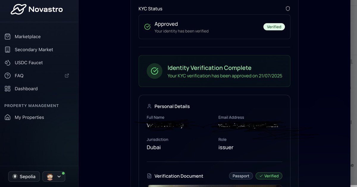 Valucop's tweet image. A quick step by step guide on how to invest in RWA tokenization of real estate with @Novastro_xyz
For the first time, I experienced the real estate side of real-world asset tokenization
Let me introduce you to Novastro:
Did you know that the global real estate market is…