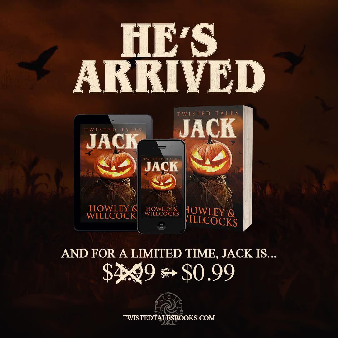 Hawk & Cleaver (@hawkandcleaver) on Twitter photo Thereās blood in the soil - and #Jack's watching from the fields. š
The first #TwistedTale from <a href="/WillcocksAuthor/">Daniel Willcocks</a> and Robyn Howley has officially launched!
Grab it while itās fresh - twistedtalesbooks.com/jack Thereās blood in the soil - and #Jack's watching from the fields. š
The first #TwistedTale from <a href="/WillcocksAuthor/">Daniel Willcocks</a> and Robyn Howley has officially launched!
Grab it while itās fresh - twistedtalesbooks.com/jack