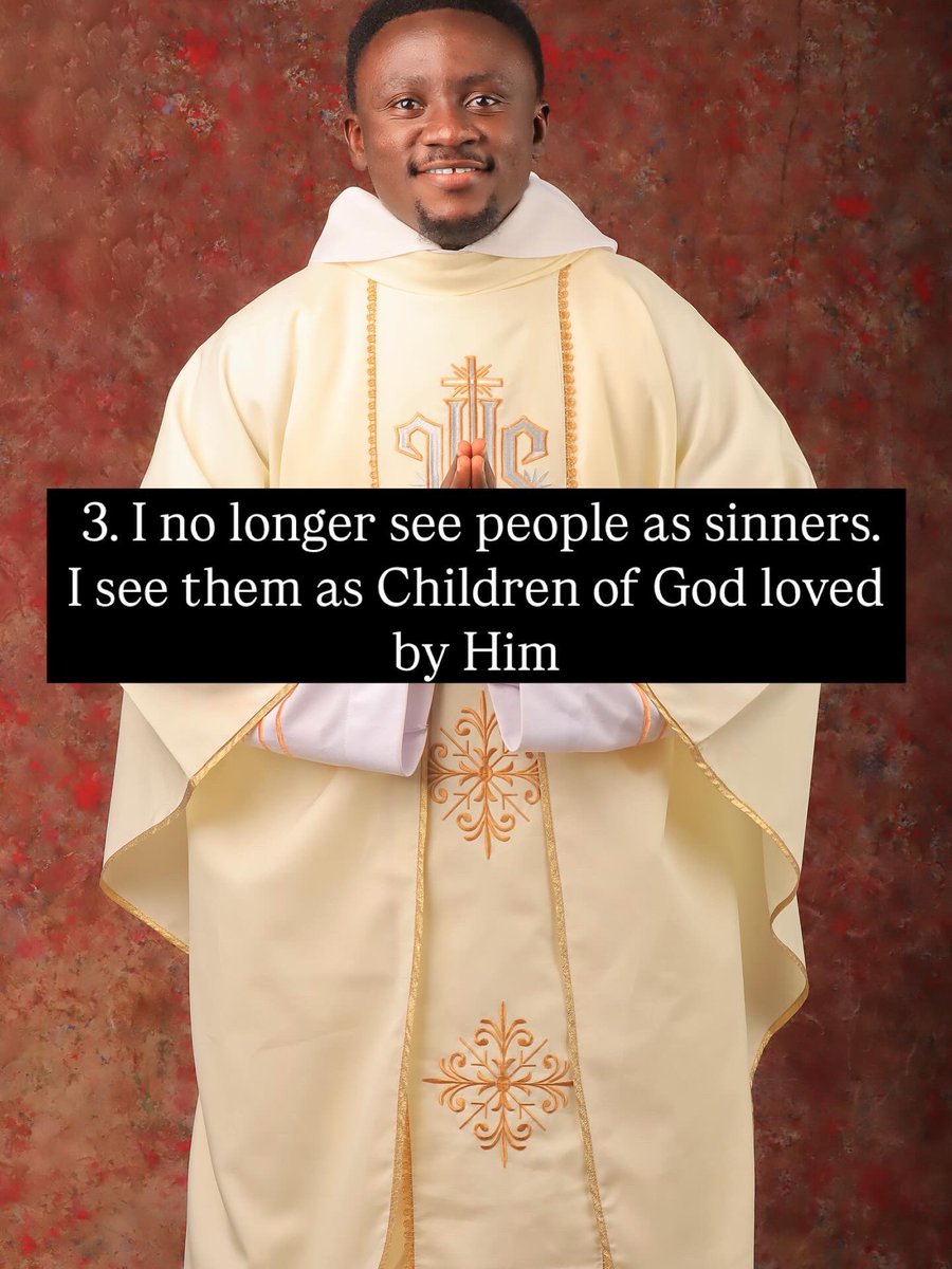 FriarJ's tweet image. THREE THINGS I STOPPED DOING AS A PRIEST
#CatholicTwitter #CatholicX #Catholic