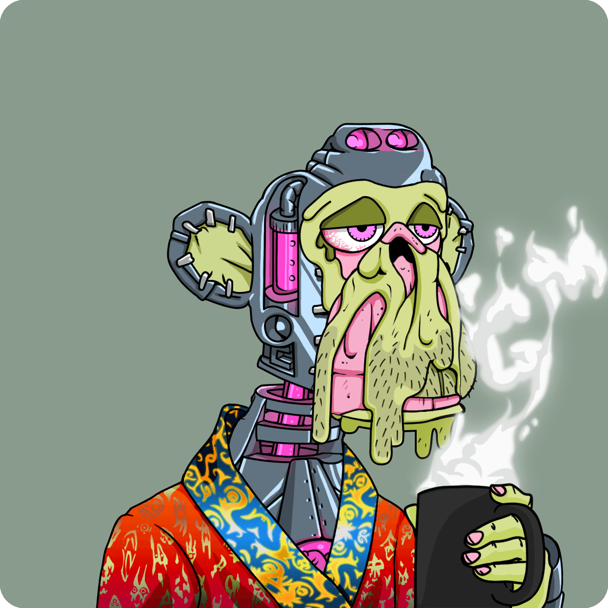 m44chel's tweet image. GM #1 with my MAYC!
Thank you @boredcloset for all the versions of my ape. Great tool, I downloaded them all.