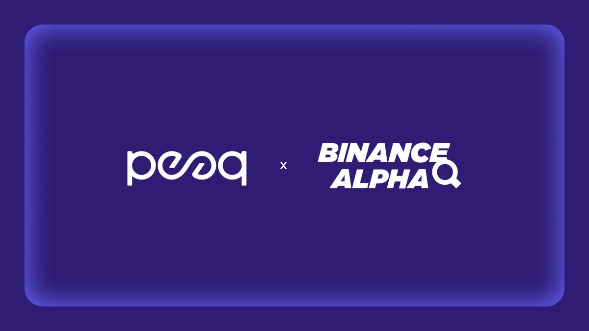 peaq's tweet image. peaq x @Binance Alpha
Less than 24 hours left to join $PEAQ trading competition
→ Get a share of 10.5M $PEAQ (~$900K)
→ Top 11k wallets by purchase volume qualify
This is your final chance to climb the leaderboard: binance.com/en/download
