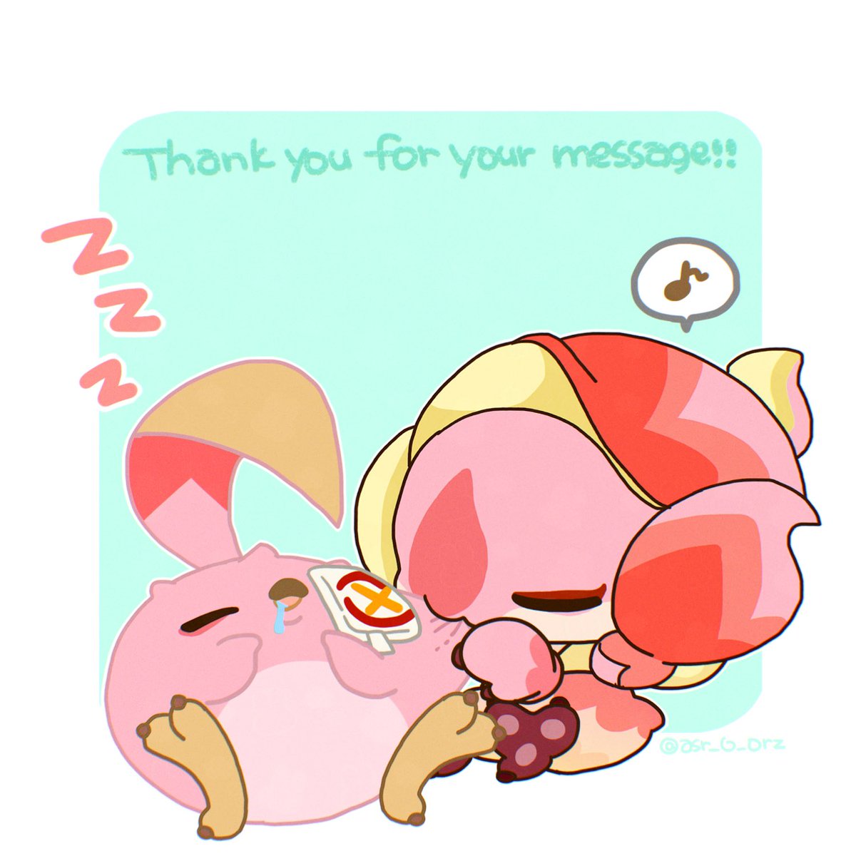 asr_G_orz's tweet image. うぇぶぼにメッセージをありがとうございました😭✨お手隙の際に返信をご確認ください💌🌻
▷ wavebox.me/msg/27ed3rq2v6… (🗝)
▷ wavebox.me/msg/27ed3rq2v6…
絵文字を送ってくださった方も本当にたくさんありがとうございます🥹💘