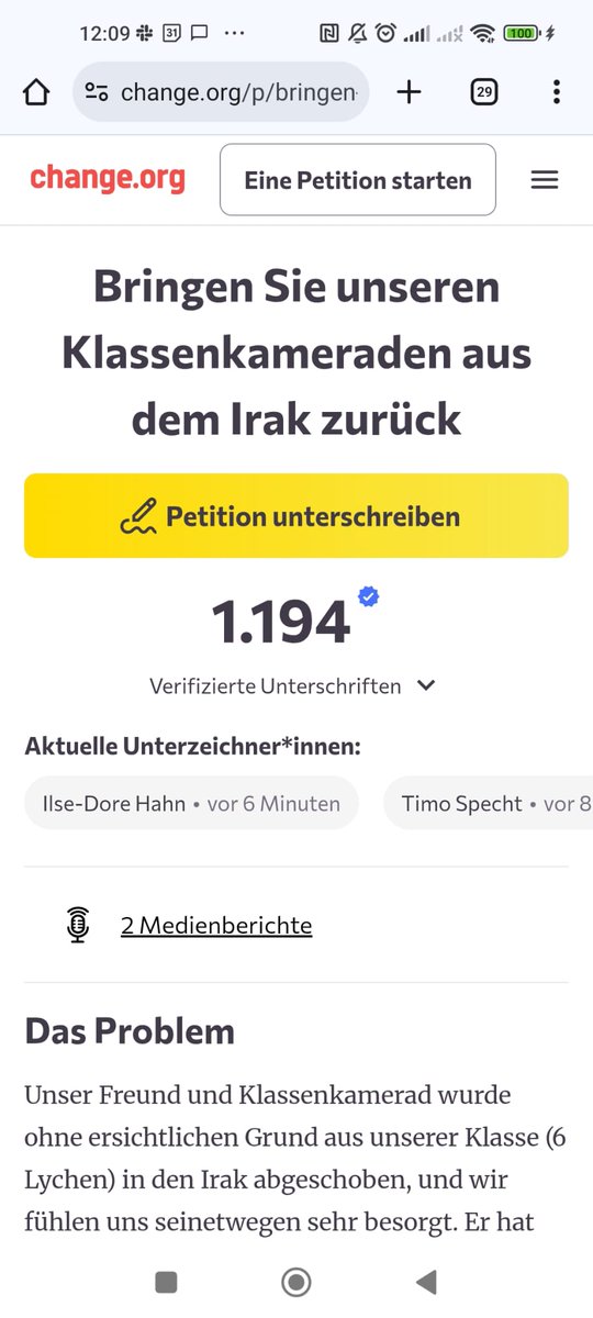 Change.org Deutschland tweet media