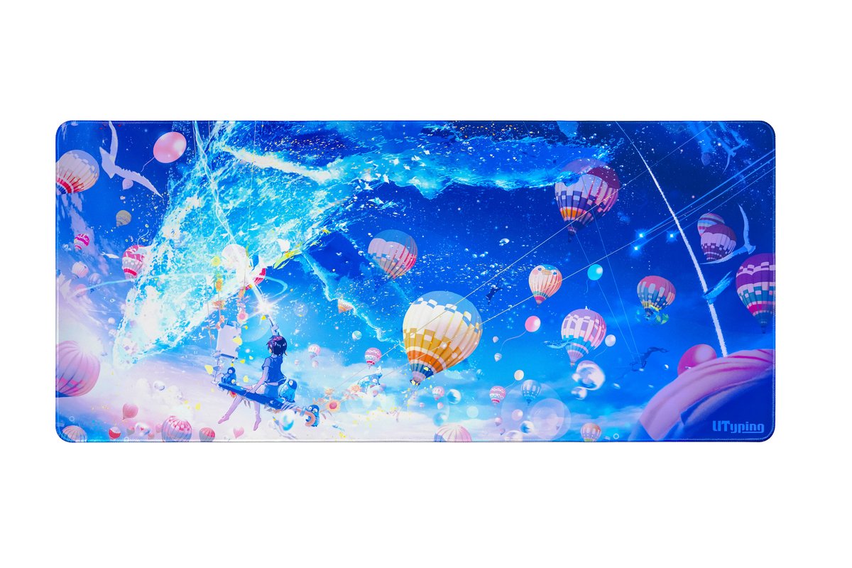 UtypingJP's tweet image. まころん × Utyping 《空に落ちる》
☁️幻想的な風景イラスト
🤍やわらかく心地よい肌触りの布面
🪡丁寧な縫製で、手首に優しいエッジ処理
🧷2.85mm厚・井上製Poron滑り止めゴム使用
激しい操作でもズレない、抜群の安定性
あなたのデスクに、小さな空を──
👉amazon.co.jp/dp/B0FHB4HWNY
#utyping