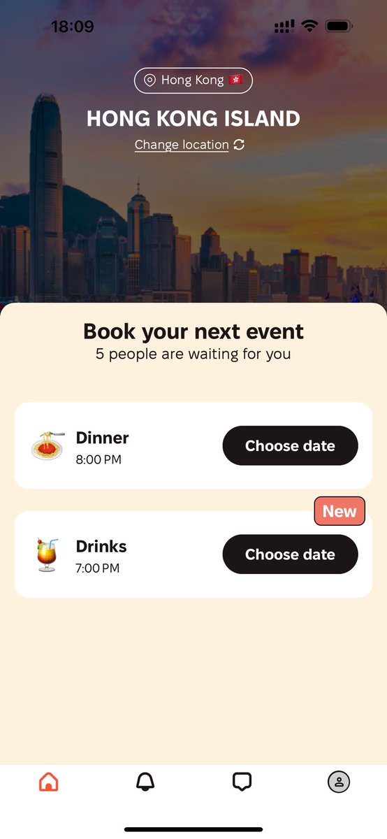 Lark_Lumi's tweet image. I’m an INTJ, and a friend convinced me to download this app to have dinner with random people