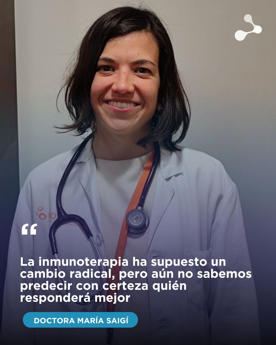 gecp_org's tweet image. ⭕ Conocemos la visión de la Dra. María Saigí en nuestra sección mensual “Hablamos con...” del GECP
🗣️ “La inmunoterapia ha cambiado el paradigma, pero los biomarcadores aún no son suficientes”
➡️ Oncóloga del ICO Badalona y miembro del GECP:
👉 Avances en medicina personalizada…