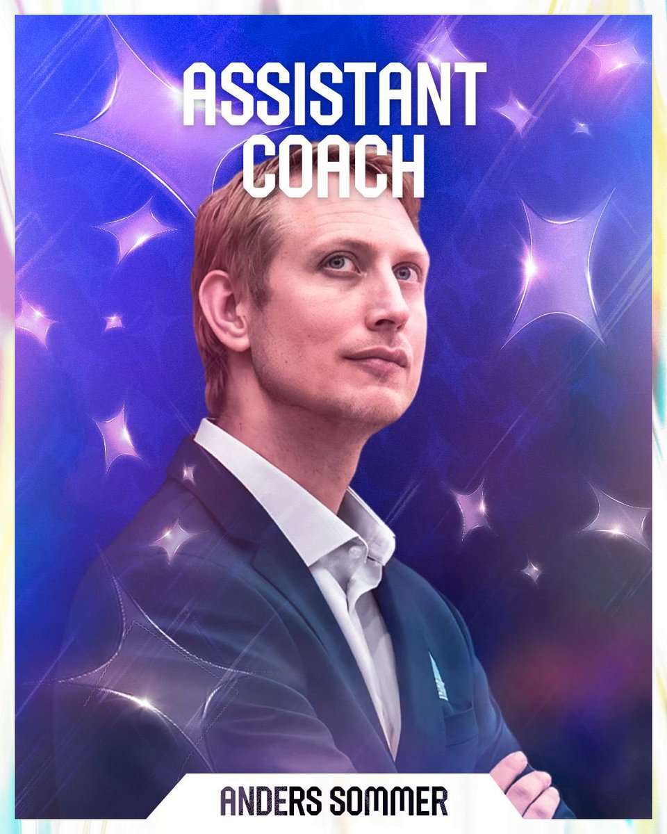 ParisBasketball's tweet image. Welcome to Paris Anders Sommer 🖤❤️💙
Le Paris Basketball est fier d’enregistrer l’arrivée en tant qu’assistant coach d’Anders Sommer
🙌
Head coach de Bakken Bears avant d’arriver à Paris, il a remporté le championnat du Danemark à plusieurs reprises, la win il connaît 😈