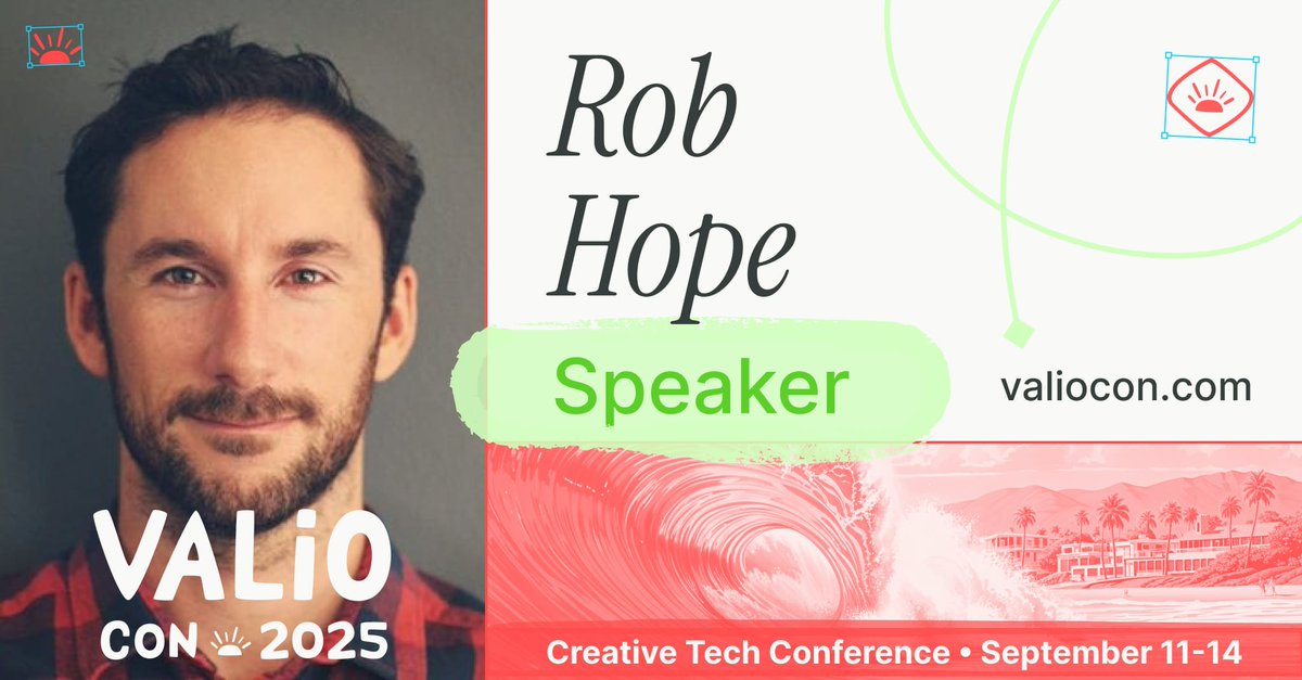robhope's tweet image. Flights booked!
I'll be in ๐บ๐ธ San Diego 9-15 Sep for @valiocon - fingers crossed there are a few waves too ๐
Will also be giving a 30min talk on how to improve your Landing Pages by taking your visitor to the END. Tons of visual refs. All killer, no filler. Pinky promise๐ค
