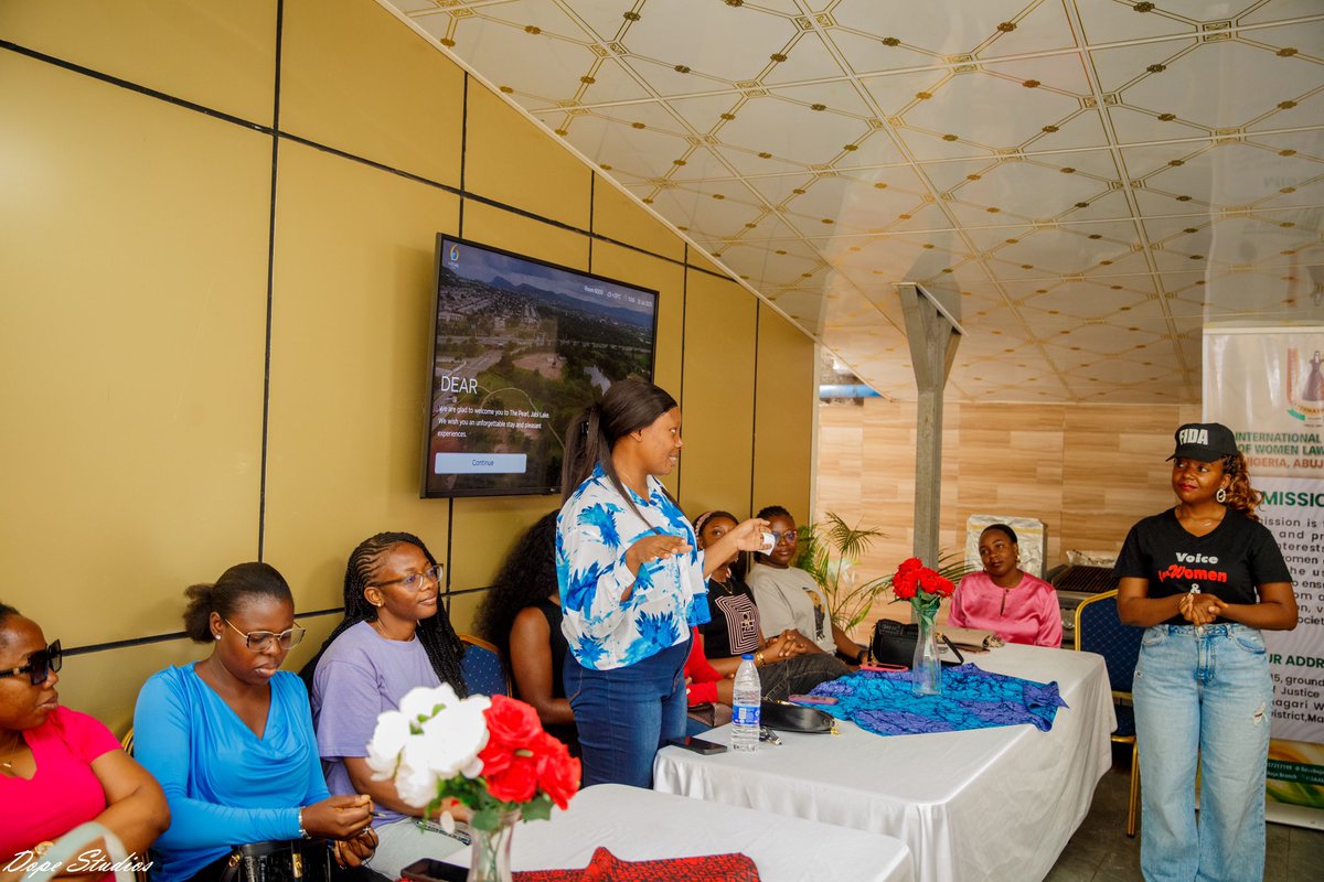 A few days ago, I attended <a href="/FidaAbuja/">FIDAAbuja</a> Sip &amp; Connect event for female new wigs—an empowering experience!

Special thanks to the Chairperson <a href="/OnyenucheyaUko/">TheZestFamilyLawyer</a> and her team for creating spaces where women uplift and learn from one another.

#FIDA #SipAndConnect #WomenInLaw #Networking