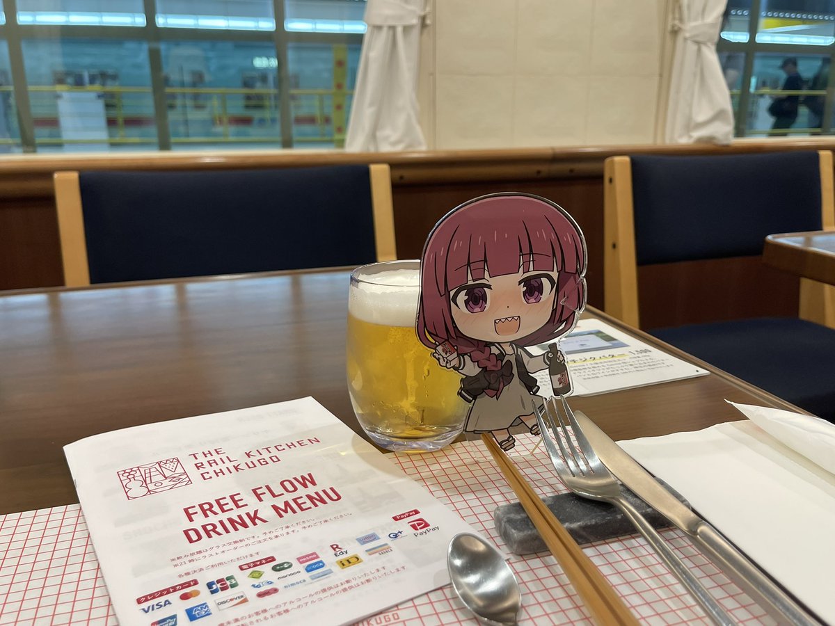 sakura050301's tweet image. 今日は筑後産のキリン一番搾り樽生をはじめいろいろと呑み放題！久留米往復に2時間半くらいかけて呑みまくる！