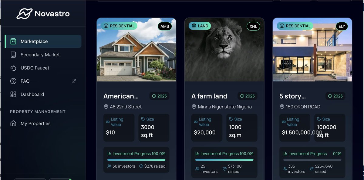 Valucop's tweet image. A quick step by step guide on how to invest in RWA tokenization of real estate with @Novastro_xyz
For the first time, I experienced the real estate side of real-world asset tokenization
Let me introduce you to Novastro:
Did you know that the global real estate market is…