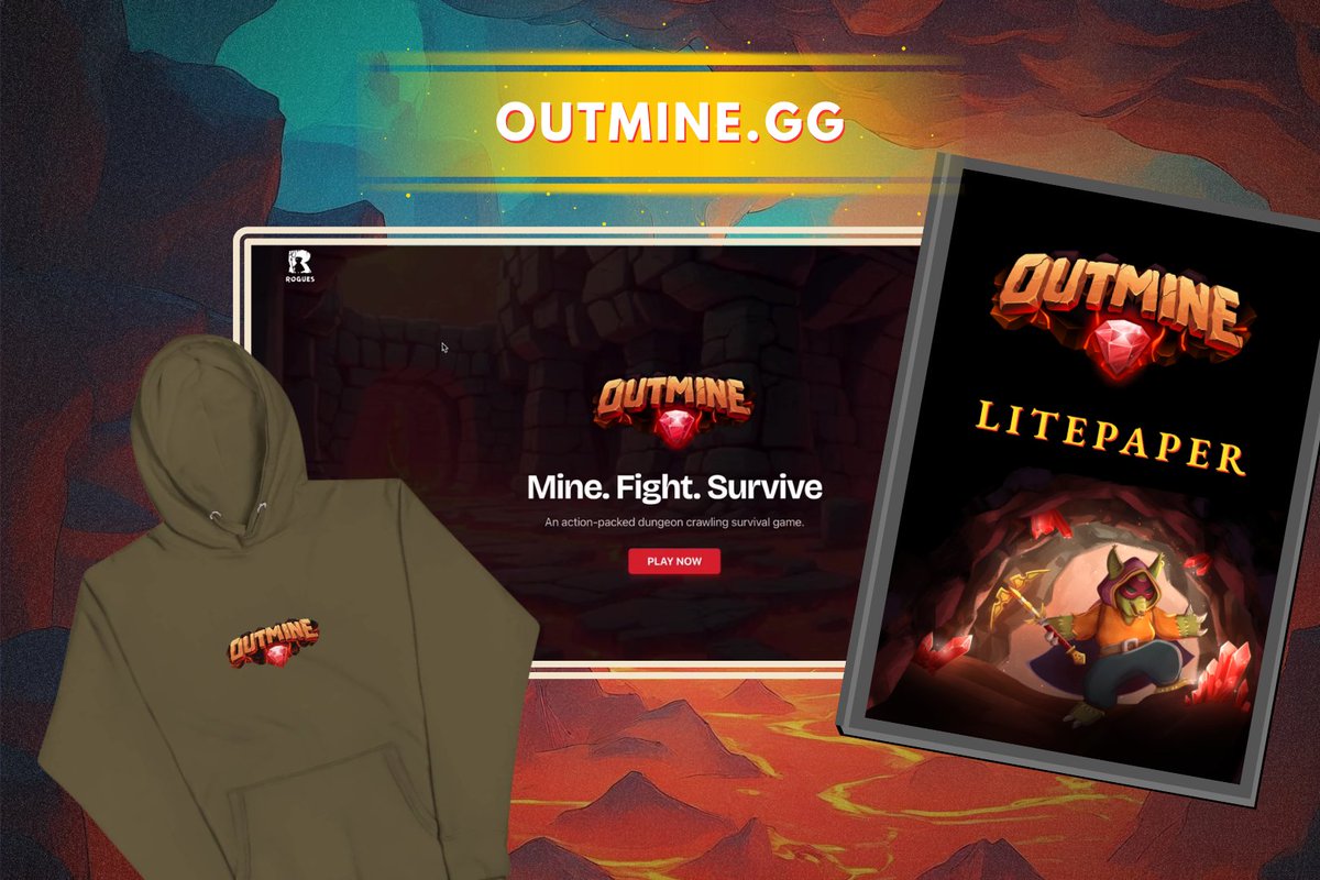 Big updates from the Outmine universe 🚨

🔹New Website
🔹New Whitepaper
🔹New Merch Store 🔥

Let’s break it all down so you know exactly what’s happening in the mines 🧵👇